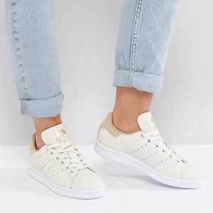 stan smith beige suede